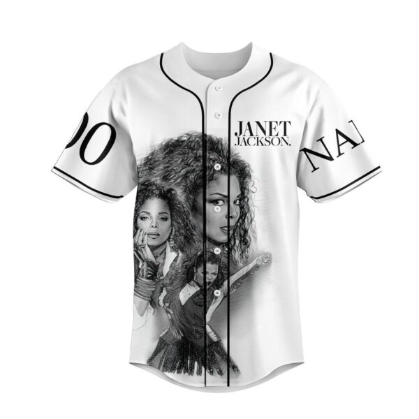 Janet Jackson Baseball Jersey For Men Women And Kids Gift for Fans