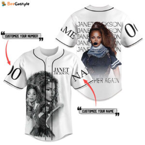 Janet Jackson Baseball Jersey For Men Women And Kids Gift for Fans