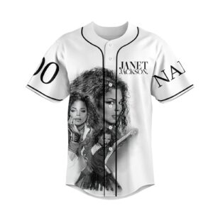 Janet Jackson Baseball Jersey For Men Women And Kids Gift for Fans 5