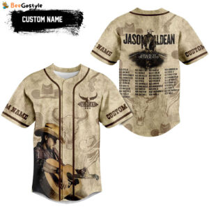 Jason Aldean Baseball Jersey For Men Women And Kids Gift for Fans