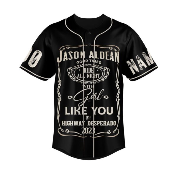 Jason Aldean Baseball Jersey For Men Women And Kids Gift for Fans