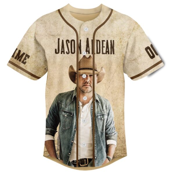 Jason Aldean Baseball Jersey For Men Women And Kids Gift for Fans