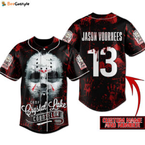 Jason Voorhees Baseball Jersey For Men Women And Kids Gift for Fans