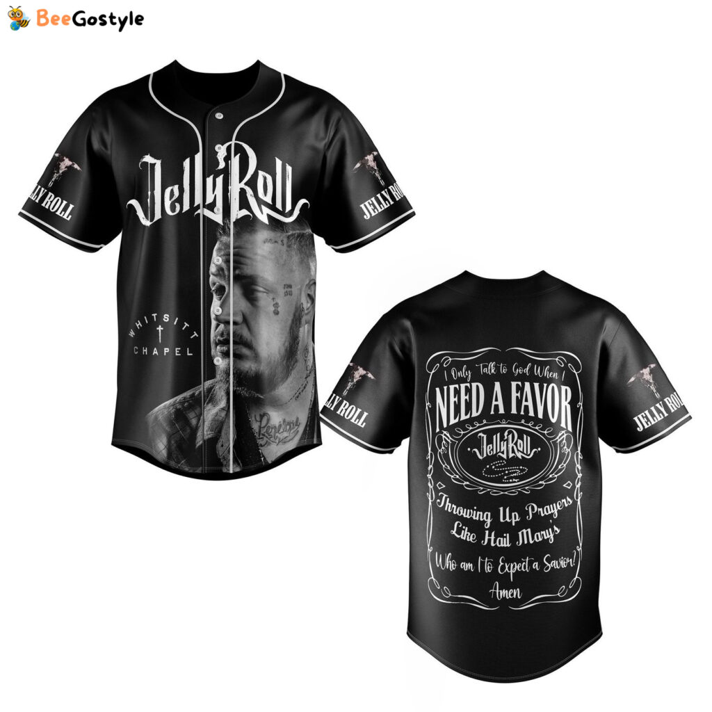 Jelly Roll Baseball Jersey For Men Women And Kids Gift for Fans Jelly Roll Baseball Jersey For Men Women And Kids Gift for Fans