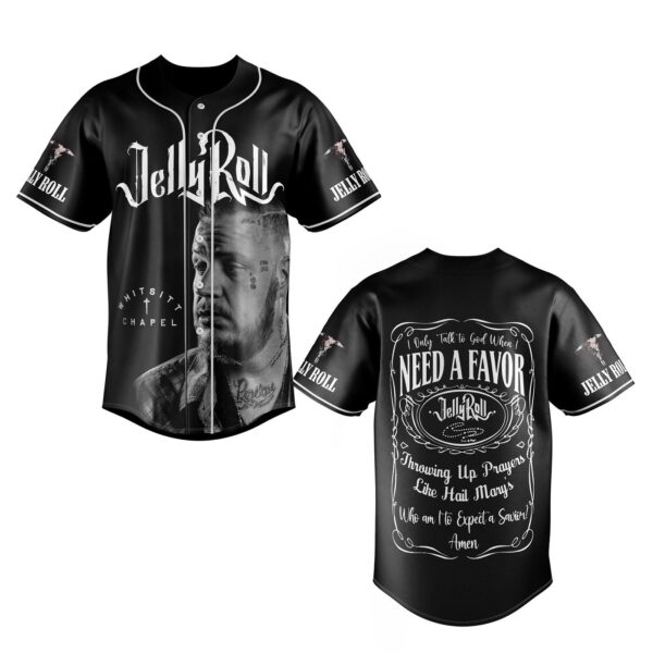Jelly Roll Baseball Jersey For Men Women And Kids Gift for Fans