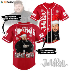 Jelly Roll Baseball Jersey For Men Women And Kids Gift for Fans