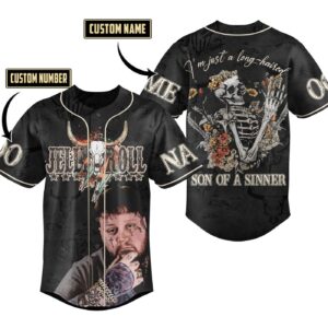 Jelly Roll Baseball Jersey For Men Women And Kids Gift for Fans 1