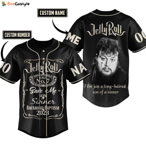 Jelly Roll Baseball Jersey For Men Women And Kids Gift for Fans