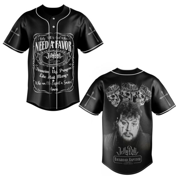 Jelly Roll Baseball Jersey For Men Women And Kids Gift for Fans