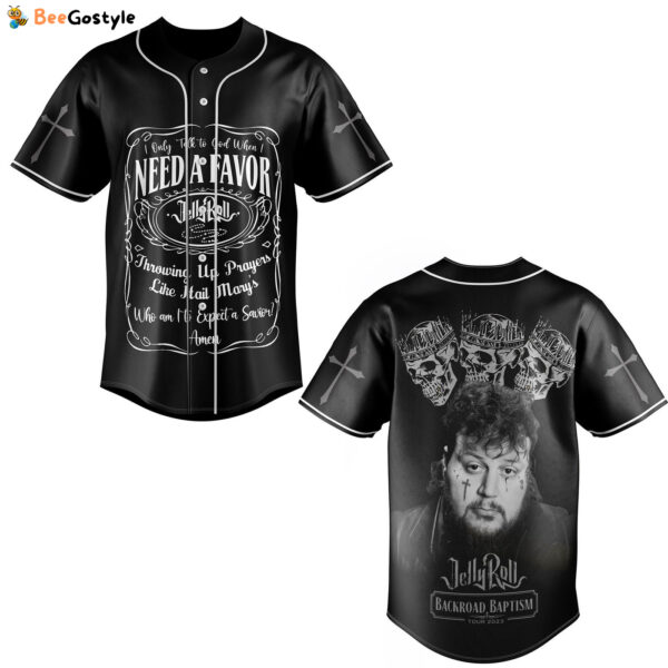 Jelly Roll Baseball Jersey For Men Women And Kids Gift for Fans