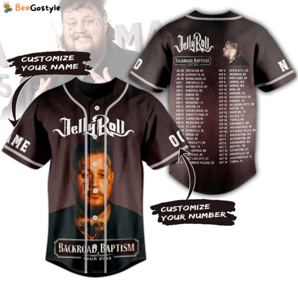 Jelly Roll Baseball Jersey For Men Women And Kids Gift for Fans