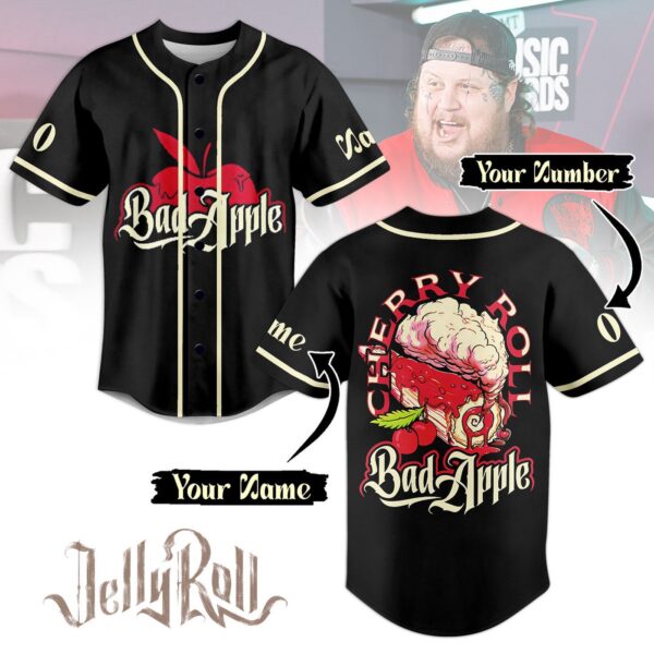 Jelly Roll Baseball Jersey For Men Women And Kids Gift for Fans