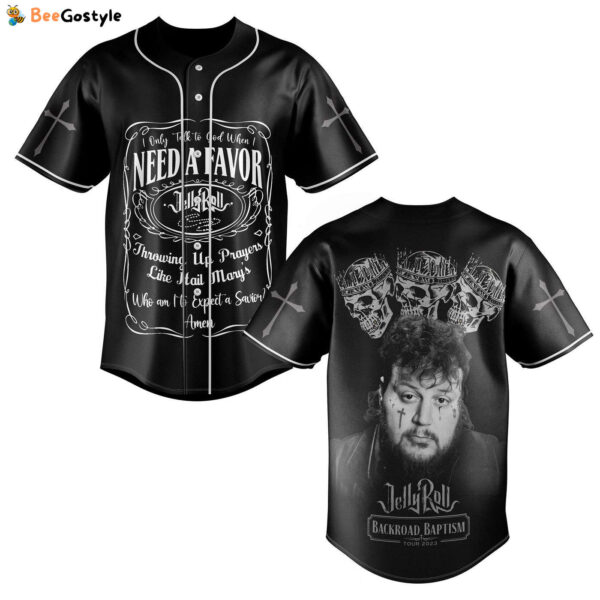 Jelly Roll Baseball Jersey For Men Women And Kids Gift for Fans