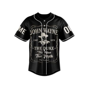 John Wayne Baseball Jersey For Men Women And Kids Gift for Fans 3