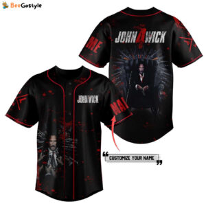 John Wick Baseball Jersey For Men Women And Kids Gift for Fans