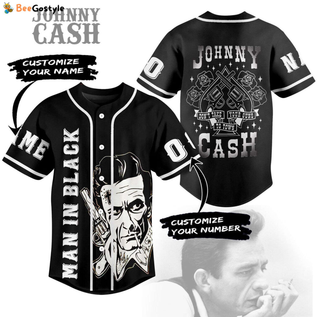 Johnny Cash Baseball Jersey For Men Women And Kids Gift for Fans Johnny Cash Baseball Jersey For Men Women And Kids Gift for Fans