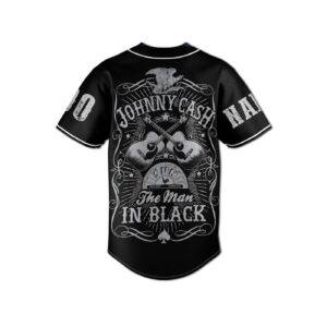 Johnny Cash Baseball Jersey For Men Women And Kids Gift for Fans 1