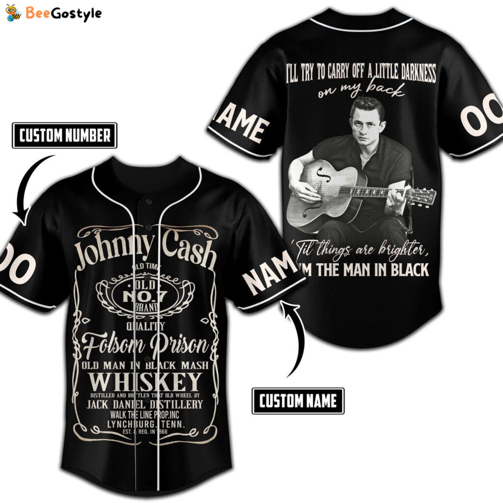 Johnny Cash Baseball Jersey For Men Women And Kids Gift for Fans Johnny Cash Baseball Jersey For Men Women And Kids Gift for Fans