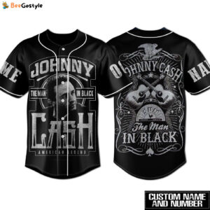 Johnny Cash Baseball Jersey For Men Women And Kids Gift for Fans