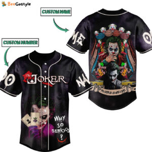 Joker Baseball Jersey For Men Women And Kids Gift for Fans