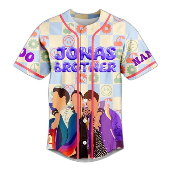 Jonas Brother Baseball Jersey For Men Women And Kids Gift for Fans