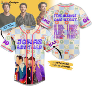 Jonas Brother Baseball Jersey For Men Women And Kids Gift for Fans