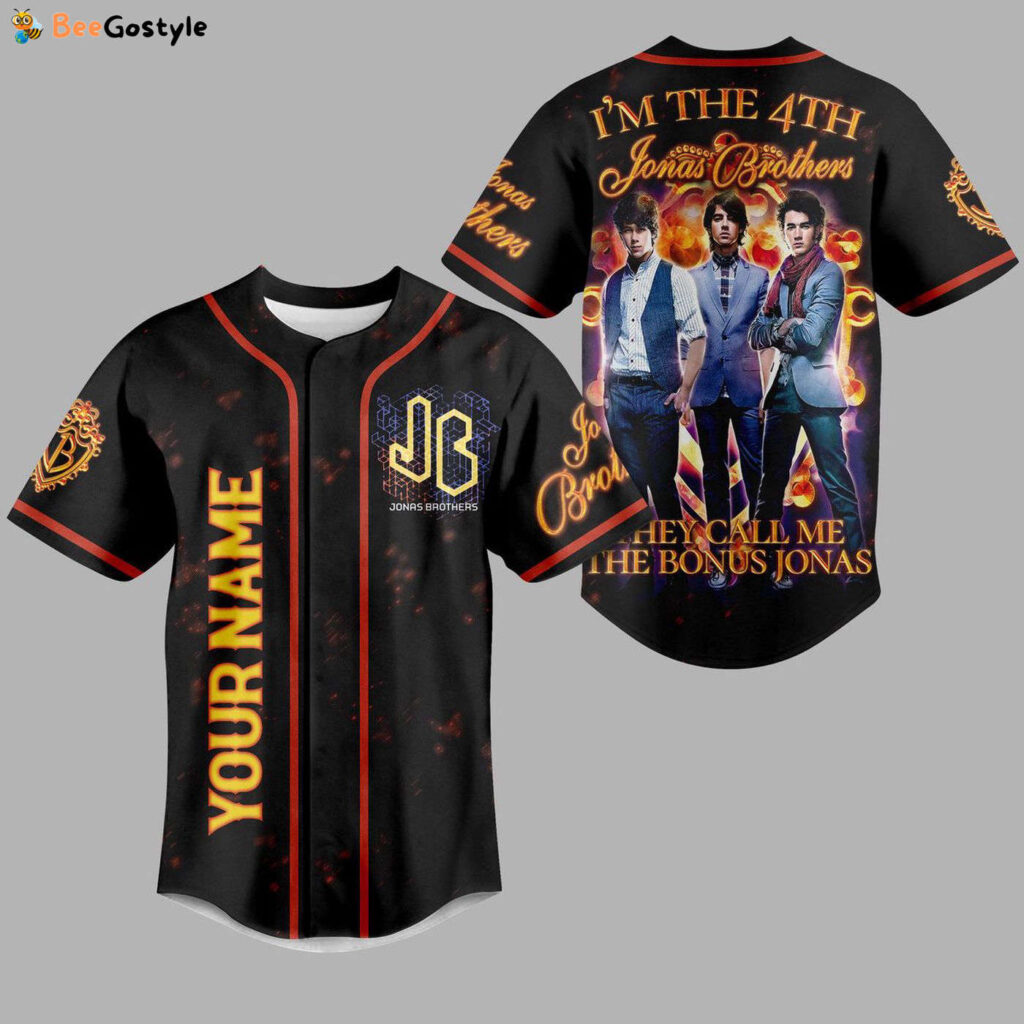 Jonas Brothers Baseball Jersey For Men Women And Kids Gift for Fans Jonas Brothers Baseball Jersey For Men Women And Kids Gift for Fans