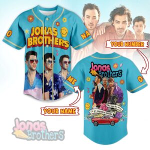 Jonas Brothers Baseball Jersey For Men Women And Kids Gift for Fans 3