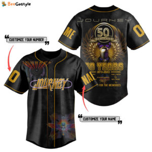 Journey Gift for Fansth Anniversary Baseball Jersey For Men Women And Kids Gift for Fans