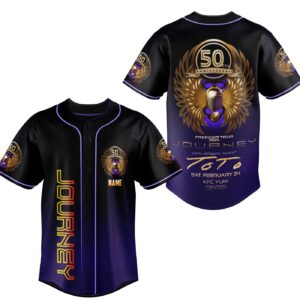 Journey Gift for Fansth Anniversary Baseball Jersey For Men Women And Kids Gift for Fans 1