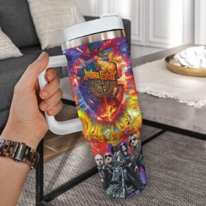 Judas Priest 40oz Stanley Tumbler Gift - Gift for Fans - Gift for Fans 1