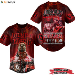 Jurgen Klopp Baseball Jersey For Men Women And Kids Gift for Fans