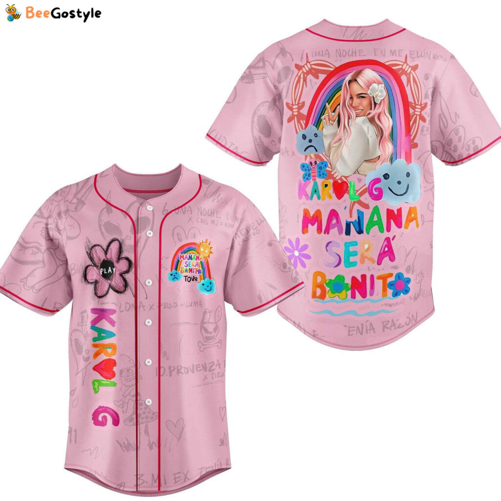Karol G Baseball Jersey For Men Women And Kids Gift for Fans Karol G Baseball Jersey For Men Women And Kids Gift for Fans
