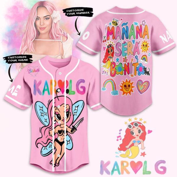 Karol G Baseball Jersey For Men Women And Kids Gift for Fans