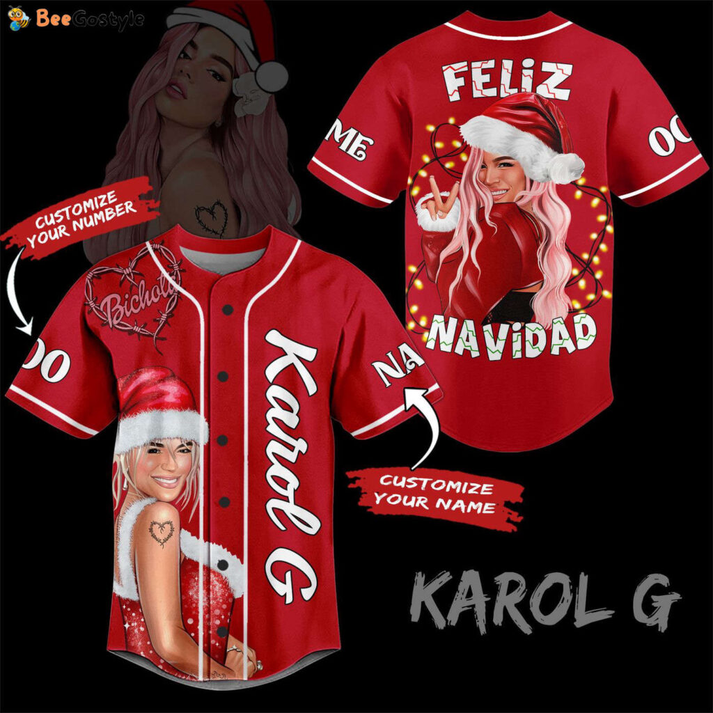 Karol G Baseball Jersey For Men Women And Kids Gift for Fans Karol G Baseball Jersey For Men Women And Kids Gift for Fans