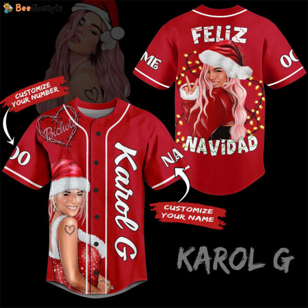 Karol G Baseball Jersey For Men Women And Kids Gift for Fans