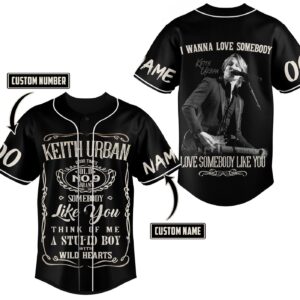 Keith Urban Baseball Jersey For Men Women And Kids Gift for Fans 1