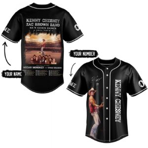 Kenny Chesney Zac Brown Baseball Jersey For Men Women And Kids Gift for Fans 3