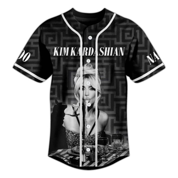 Kim Kardashian Baseball Jersey For Men Women And Kids Gift for Fans