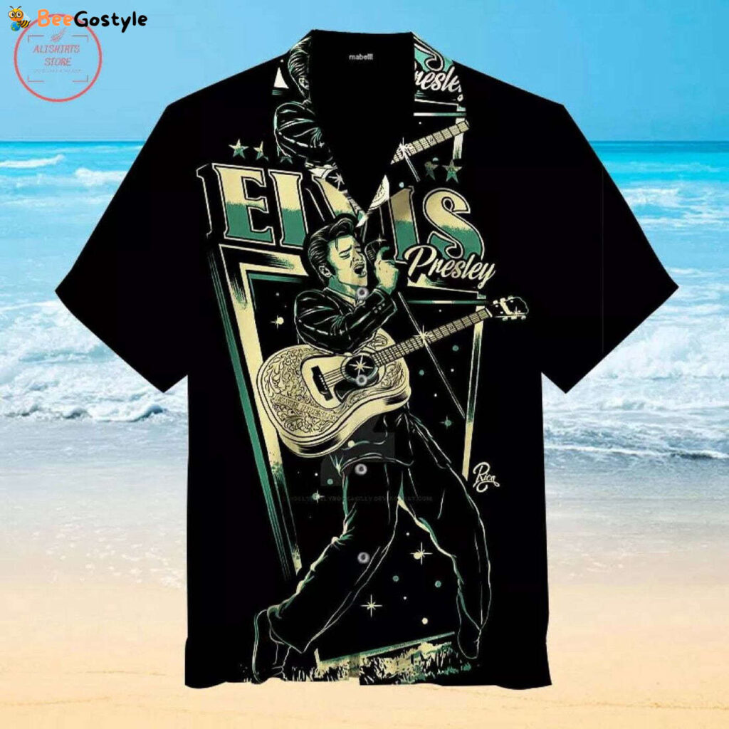 King Of Rock And Roll Elvis Hawaiian Shirt King Of Rock And Roll Elvis Hawaiian Shirt