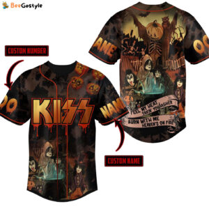Kiss Baseball Jersey For Men Women And Kids Gift for Fans