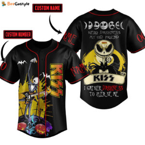 Kiss Baseball Jersey For Men Women And Kids Gift for Fans