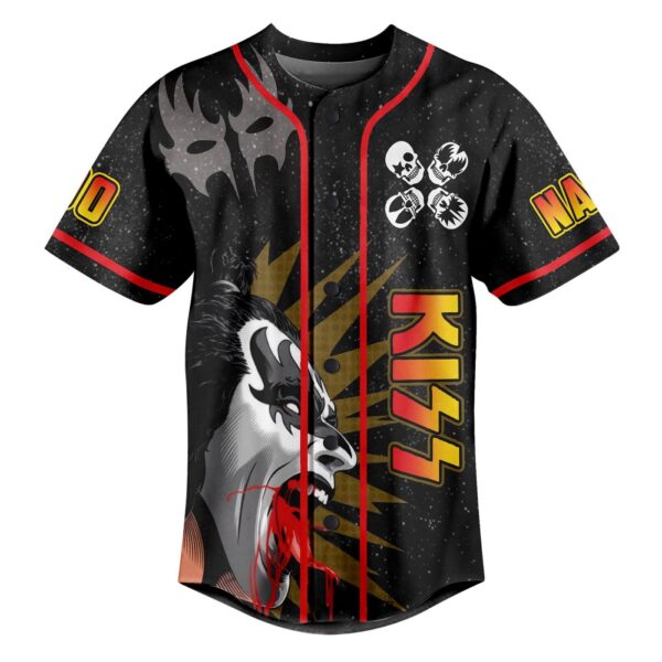 Kiss Rock Band Baseball Jersey For Men Women And Kids Gift for Fans