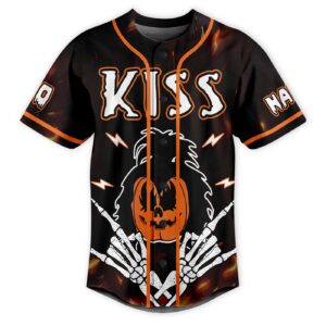 Kiss Rock Band Baseball Jersey For Men Women And Kids Gift for Fans 1
