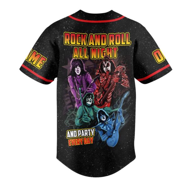 Kiss Rock Band Baseball Jersey For Men Women And Kids Gift for Fans