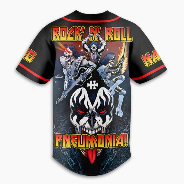 Kiss Rock Band Baseball Jersey For Men Women And Kids Gift for Fans