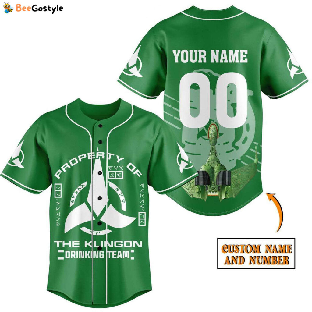 Klingon Drinking Team Baseball Jersey For Men Women And Kids Gift for Fans Klingon Drinking Team Baseball Jersey For Men Women And Kids Gift for Fans