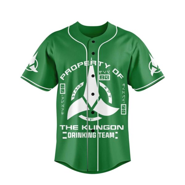 Klingon Drinking Team Baseball Jersey For Men Women And Kids Gift for Fans