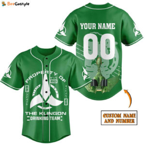 Klingon Drinking Team Baseball Jersey For Men Women And Kids Gift for Fans