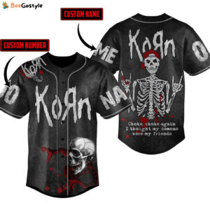 Korn Baseball Jersey For Men Women And Kids Gift for Fans